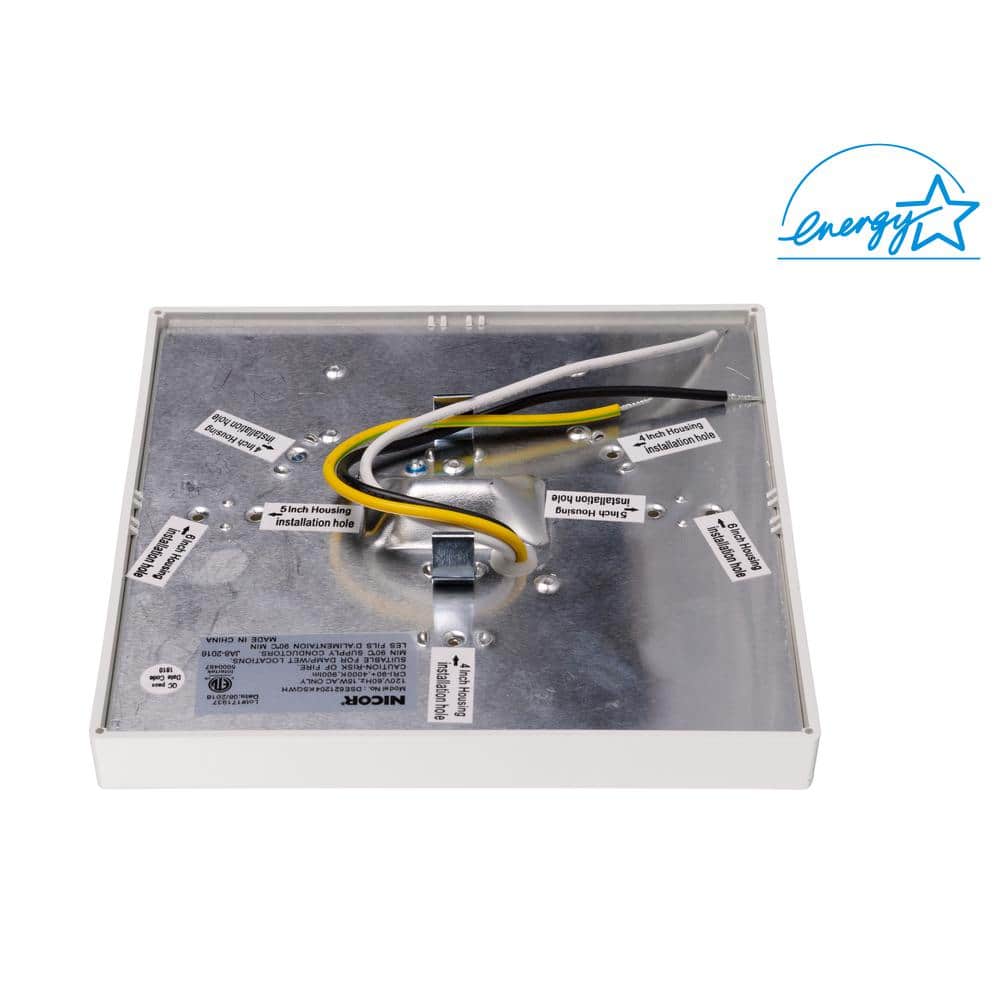 White Matte Aluminum Square LED Downlight