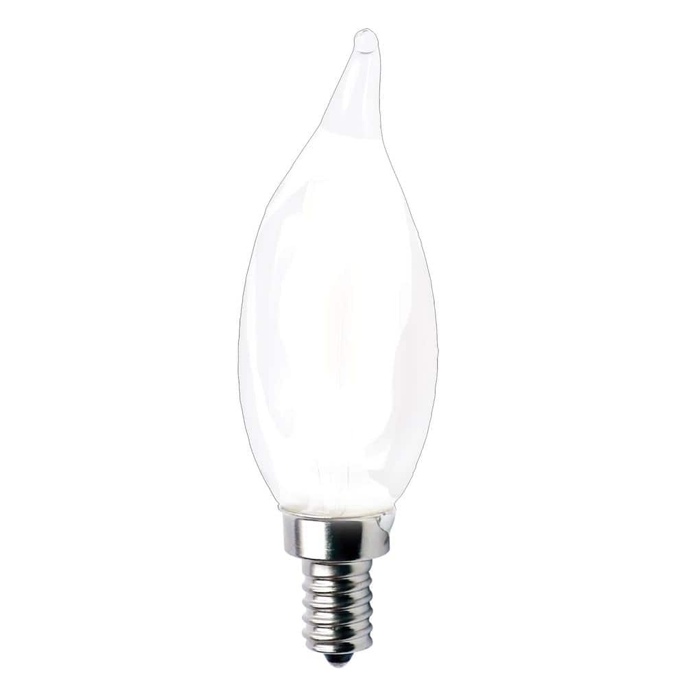 HALCO LIGHTING TECHNOLOGIES 40-Watt Equivalent 4-Watt CA10 Dimmable LED ...