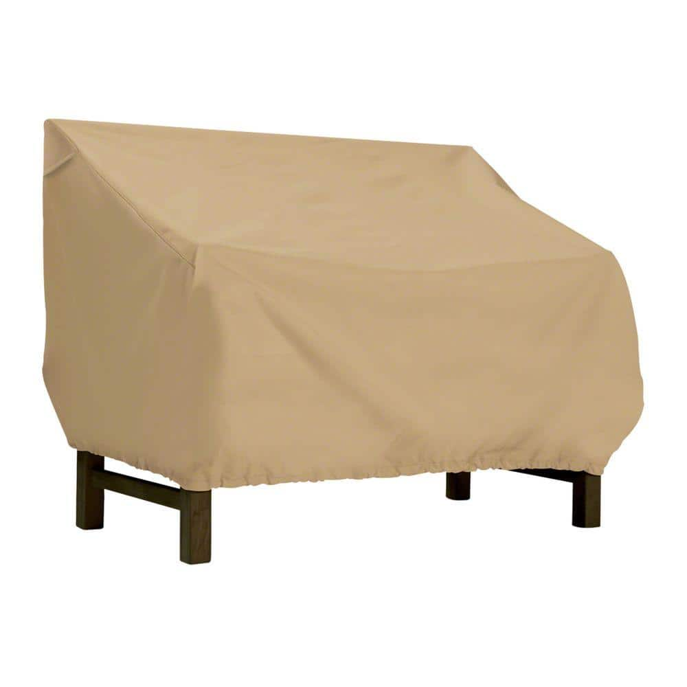 outdoor bench with cover