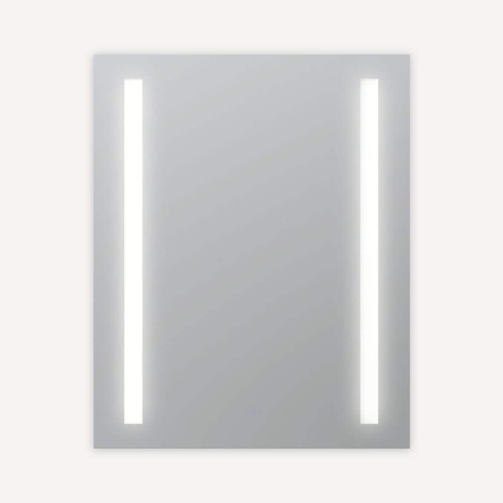 Royale Basic 24 in. W x 30 in. H Rectangular LED Medicine Cabinet with Mirr