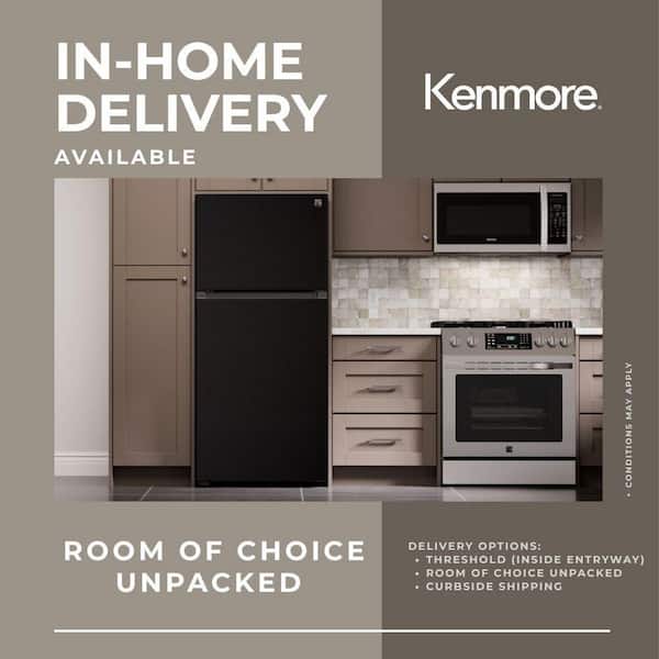 KENMORE 17.5 cu. ft. Counter Depth 3 Door French Door Refrigerator