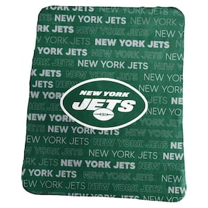 NY Jets Multi-Colored Classic Fleece Throw
