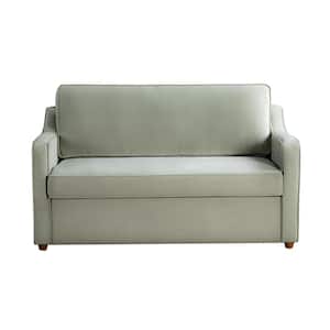 Delray 62.2 in. Sage Full Size Sofa Bed
