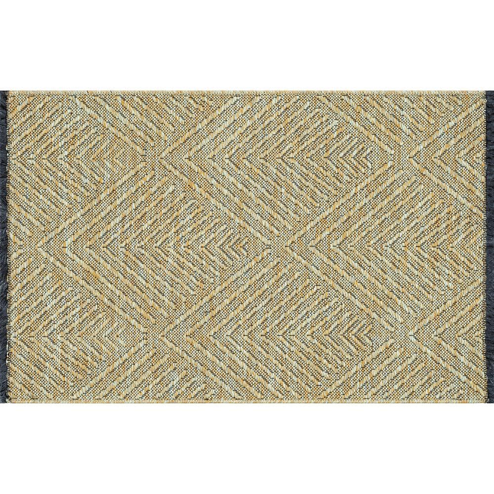 Alma Green 2 ft. x 3 ft. Diamond Machine Washable Indoor Area Rug price history on PriceWatchPro