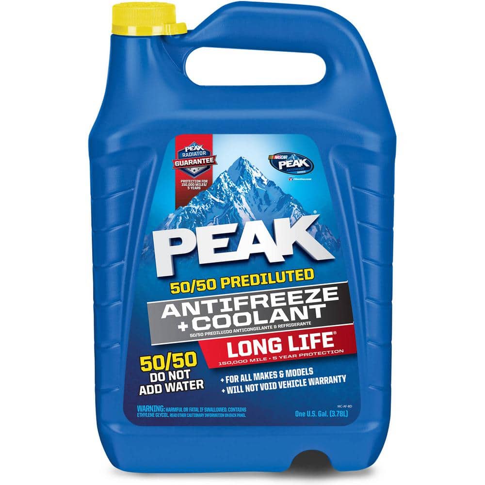 PEAK 128 fl. oz. Long Life 50/50 Antifreeze and Coolant PRAB53 The