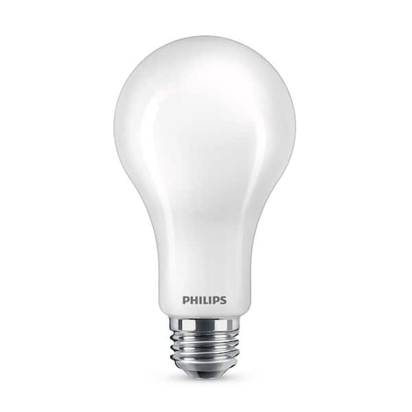 Geplooid Dat verwennen Philips 100-Watt Equivalent A21 Ultra Definition Dimmable E26 LED Light Bulb  Daylight 5000K (2-Pack) 573527 - The Home Depot