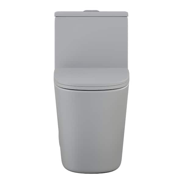 Swiss Madison Dreux 1-Piece Elongated Dual Flush Toilet in