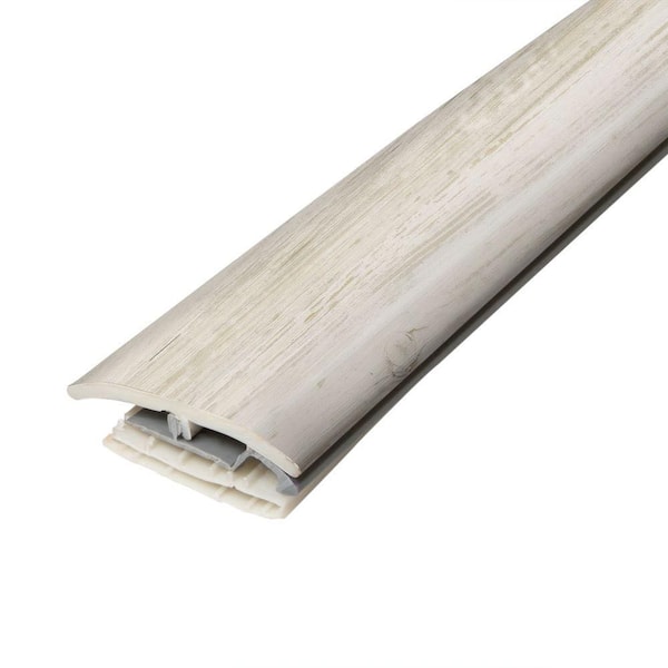 PERFORMANCE ACCESSORIES Bayview 0.31 in. T x 2 in. W x 78.7 in. L Vinyl 4 in 1 Molding