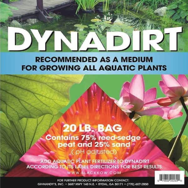 Unbranded Givhandys DynaDirt Aquatic Soil 20 lbs. Bag Custom Mix