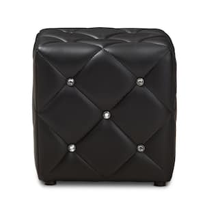 Baxton Studio Aric Dark Brown Accent Ottoman 28862 3299 HD The