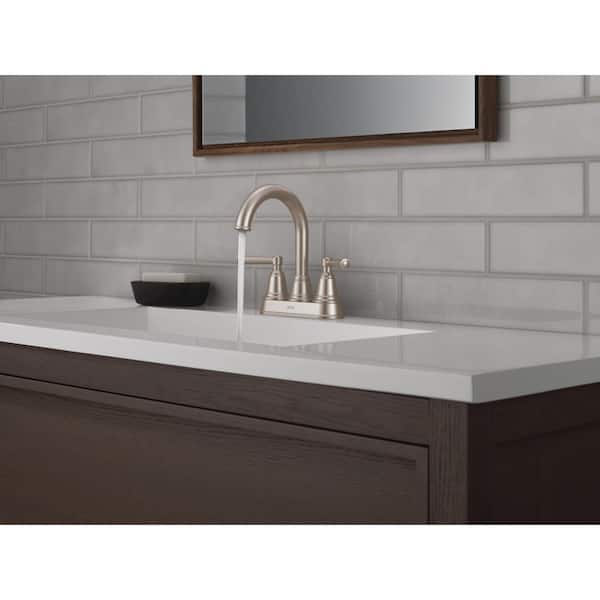 Delta Foundations Design Series Traditional 4 in. Centerset Double