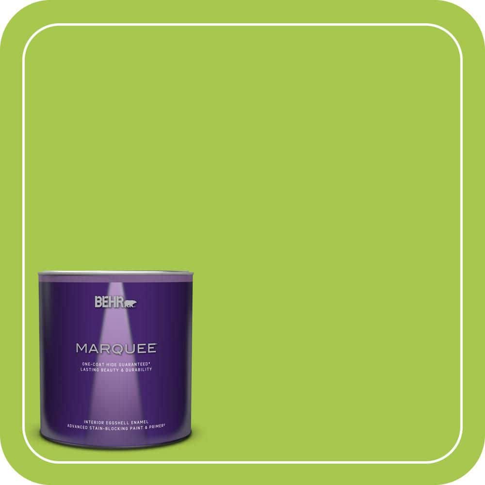 1 qt. #420B-5 Sweet Midori Eggshell Enamel Interior Paint & Primer product image for price tracking
