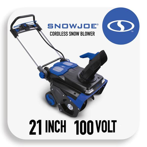Reviews for Snow Joe 21 in. 100V Lithium Cordless Electric Snow Blower