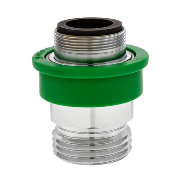 Dual Thread by 3/4 in. Brass MGH Large Coupler and Fitting