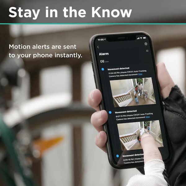 motion camera that alerts phone