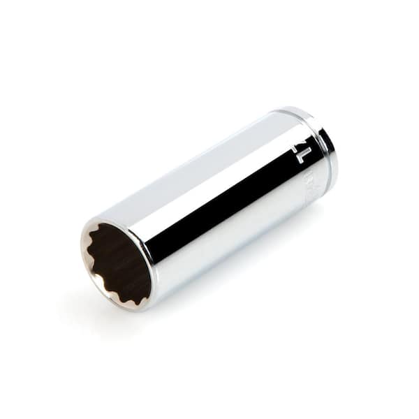 TEKTON 3/8 in. Drive x 17 mm Deep 12-Point Socket