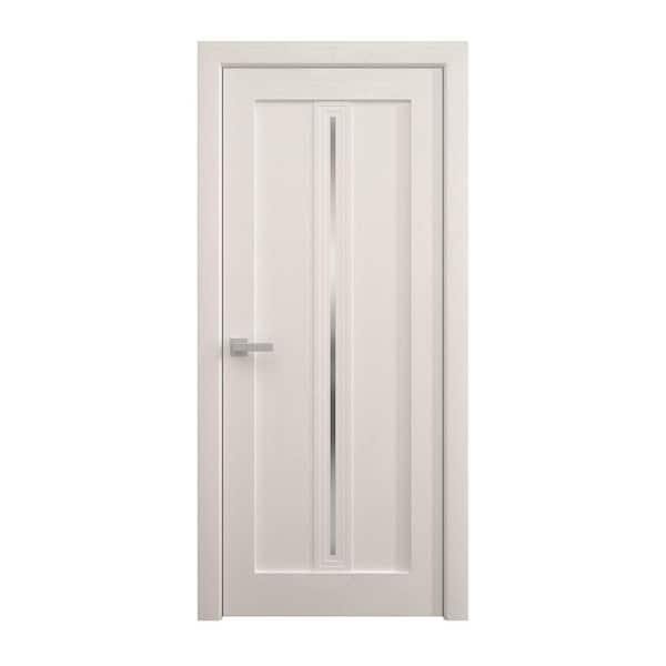 Sartodoors 32 in. x 84 in. Cognac Oak Solid Wood Swing Door With Hardware