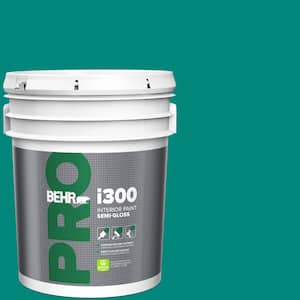 5 gal. #P450-7 Mystic Turquoise Semi-Gloss Interior Paint