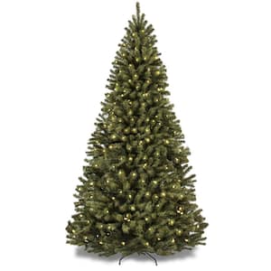 6 ft. Pre-Lit Incandescent Spruce Artificial Christmas Tree with 250 Warm White Lights