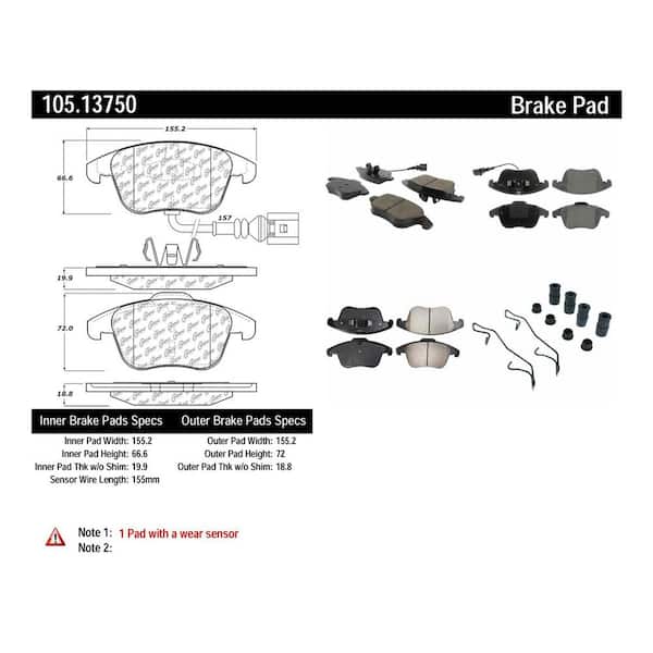 Centric Parts Disc Brake Pad Set