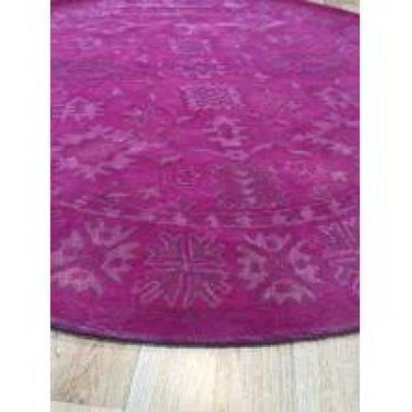 Pink Hand Tufted Wool Rugs