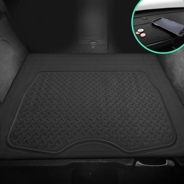 FH Group 47 in. x 32 in. Premium Heavy-Duty Trim to Fit Vinyl Cargo Mat  DMF16401BLACK The Home Depot