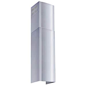 Stainless Steel Chimney Extension (up to 11 ft. Ceiling) for Glass Kitchen Wall Mount Range Hood