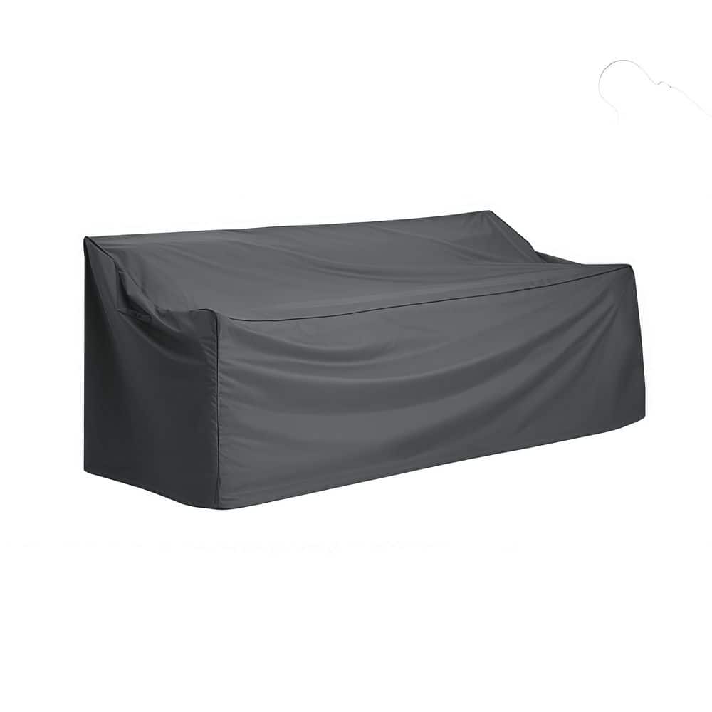 Dark Gray 3-Seater Outdoor Sofa Cover, UV & Weather Resistant Waterproof Patio Loveseat Furniture Protector Cover price history on PriceWatchPro