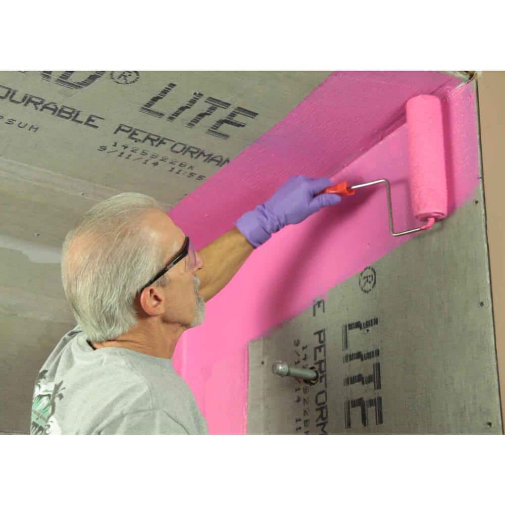 RedGard 1 Gal Pink Waterproofing and Crack Prevention Membrane