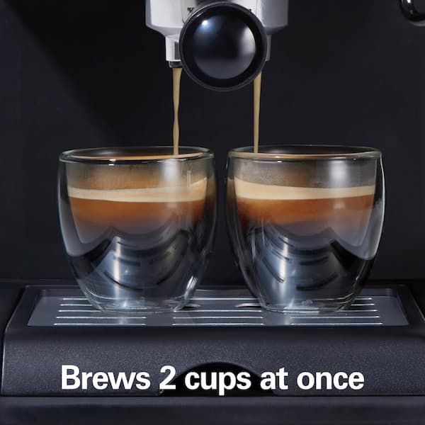 Hamilton Beach Home Barista 6-Cup Black 7-in-1 Coffee Maker 46251 - The  Home Depot
