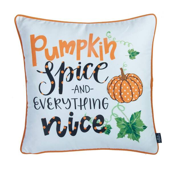 MIKE & Co. NEW YORK Fall Season Decorative Throw Pillow Leaves 18