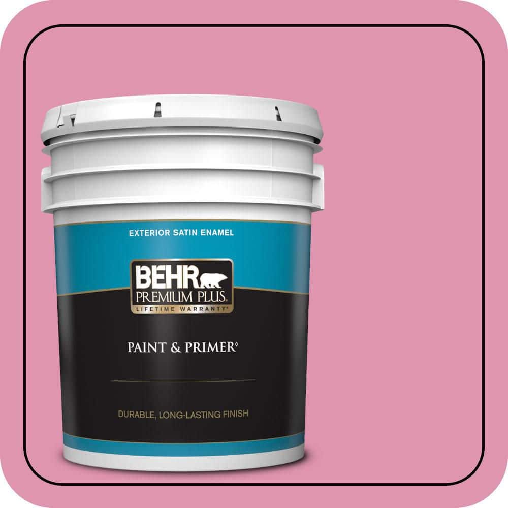 5 gal. #P130-4 Its a Girl Satin Enamel Exterior Paint & Primer price history on PriceWatchPro