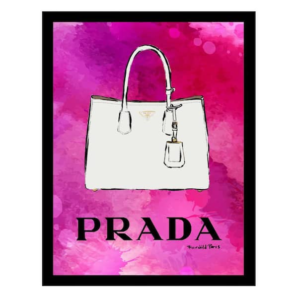 VENICE BEACH Collections High Fashion Designer Handbag by Fairchild Paris 1 Piece Framed Graphic Print Abstract Poster Art Print 18 in. x 14 in.