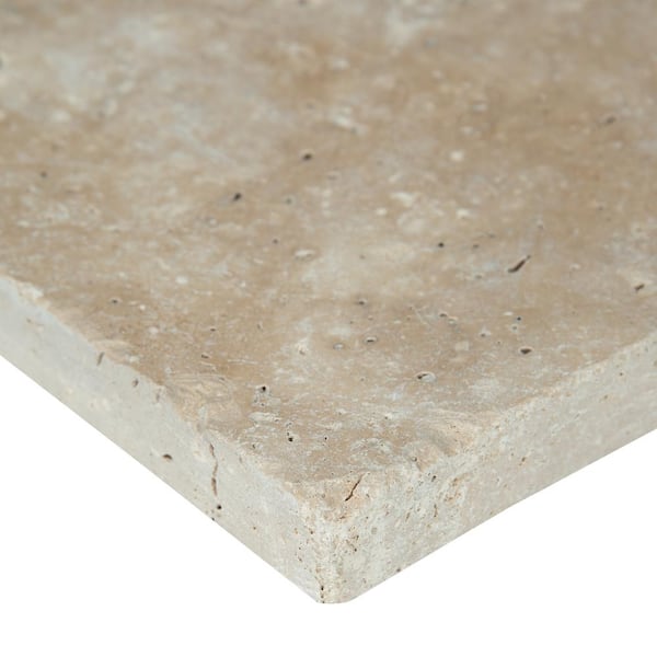 MSI Mediterranean Walnut 2 cm. x 16 in. x 24 in. Tumbled Travertine Paver Tile (40.05 sq. ft./Pallet)