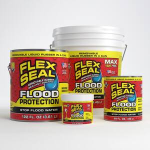 Flex Seal Flood Protection Liquid Rubber Sealant Coating 10 oz. (Yellow)