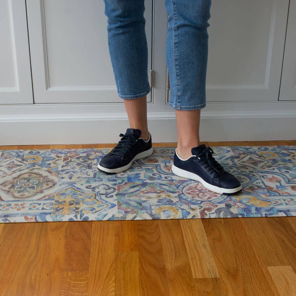 Global Chic Floral Anti-Fatigue Comfort Mat