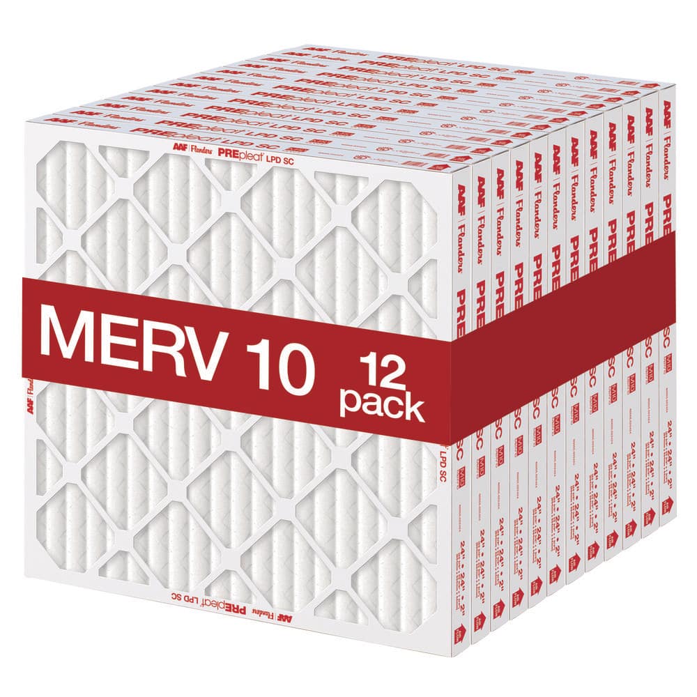 16 in. x 25 in. x 2 in. PrePleat 40 MERV 10 Air Filter (Case of 12) price history on PriceWatchPro