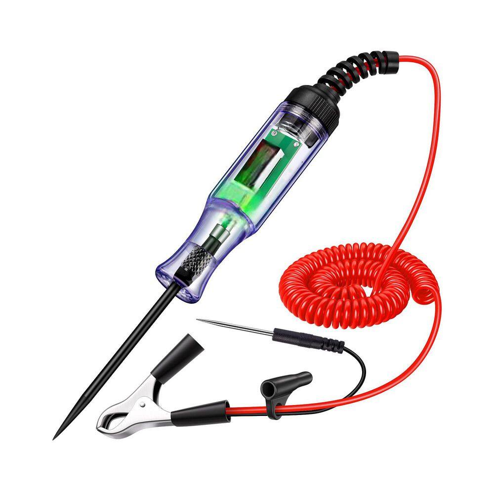 3-80-Volt Digital LED Voltage Display Automotive Test Light Circuit Tester with Extra Probe Dual Color Polarity Indicate price history on PriceWatchPro