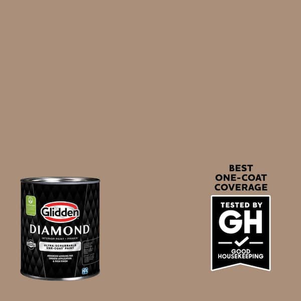 Glidden Diamond 1 qt. PPG1079-5 Cocoloco Eggshell Interior Paint with Primer
