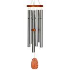 Signature Collection, Amazing Grace Chime, Medium 24 in. Silver Wind Chime