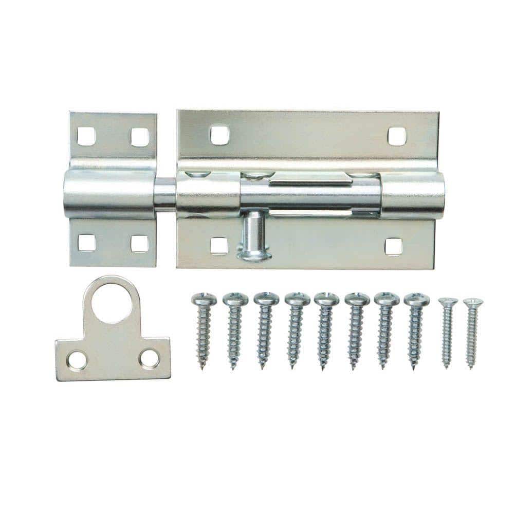 8 in. Zinc-Plated Heavy-Duty Barrel Surface Bolt price history on PriceWatchPro