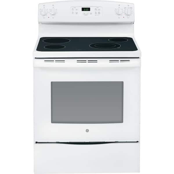 GE 5.3 cu. ft. Electric Range in White