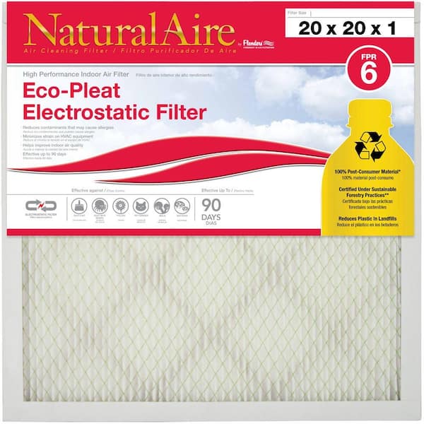 Flanders PrecisionAire 14 in. x 25 in. x 1 in. EcoPleat FPR 6