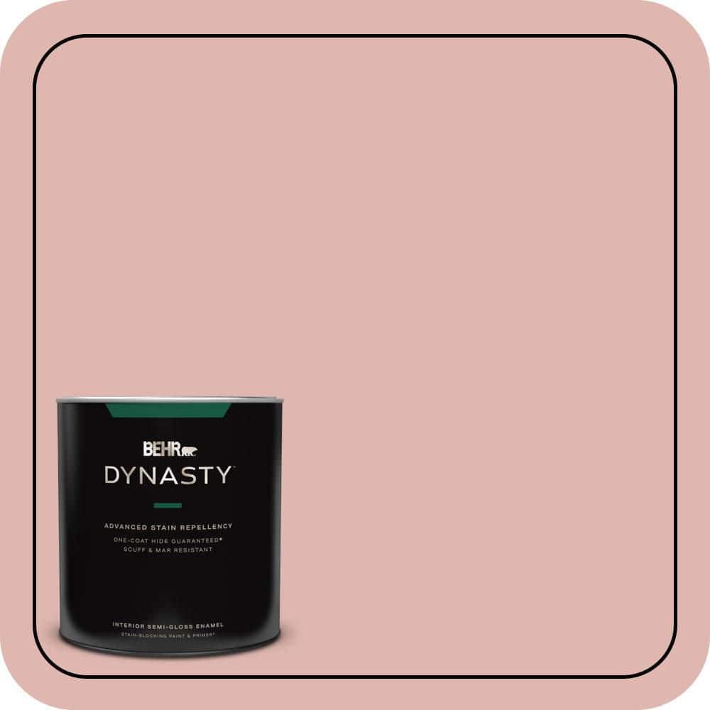 1 qt. #S160-2 Pink Quartz Semi-Gloss Enamel Interior Stain-Blocking Paint & Primer price history on PriceWatchPro