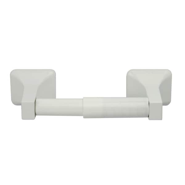 PRIVATE BRAND UNBRANDED Toilet Paper Holder in White