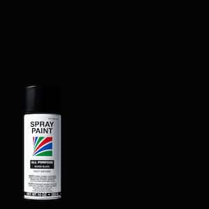 HDX 10 oz. All Purpose Flat Black Spray Paint AF79705UF - The Home