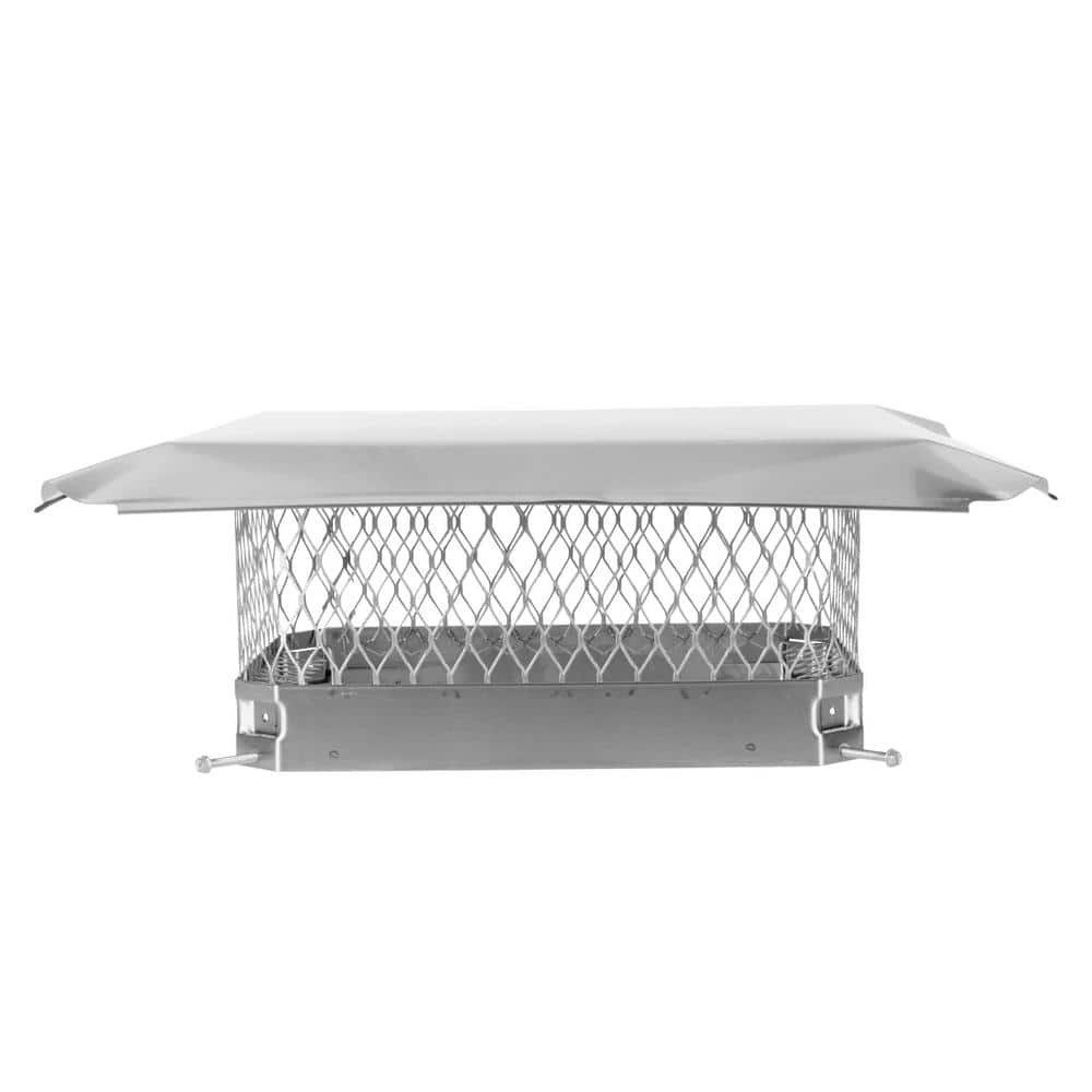 16 in. x 12 in. Bolt-On Single Flue Chimney Cap in Stainless Steel price history on PriceWatchPro