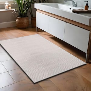 Royal Bone 2 ft. x 3 ft. Solid Indoor Area Rug