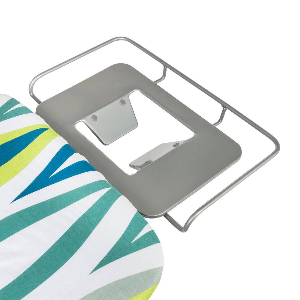 Honey-Can-Do Silver and Multi Oval Print Ironing Board with Rest