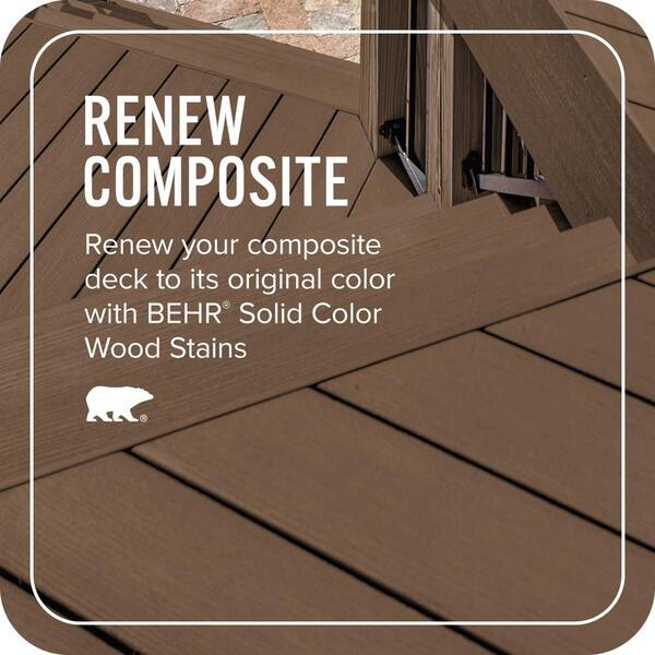 Reviews for BEHR DECKplus 1 gal. #N250-7 Mission Brown Solid Color